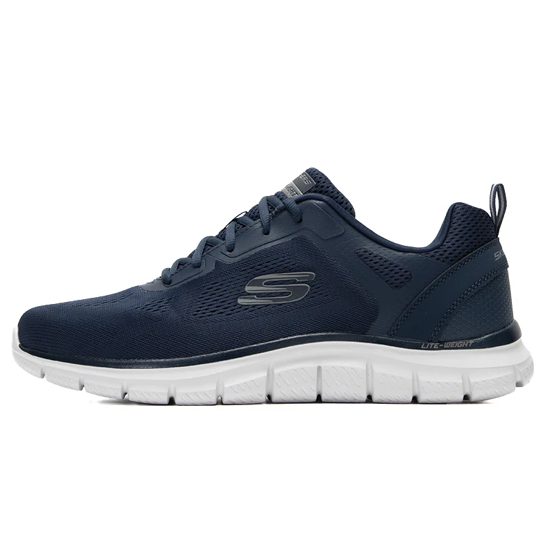 Skechers Lightweight Sports Shoes Men's Mesh Walking Shoes Work Clothing Casual Shoes 232698-Nvy