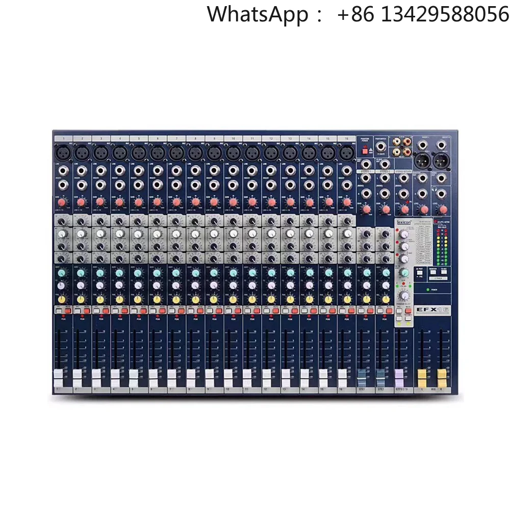 EFX16 Professional Stage Effect Performance Mixer 8 Channel 12 Channel 16 Channel Mixer Console