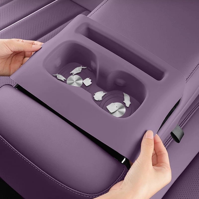 

For DEEPAL S07 2024 2025 2026 Rear Water Cup Cushion Waterproof Dustproof Car Interior Accessories