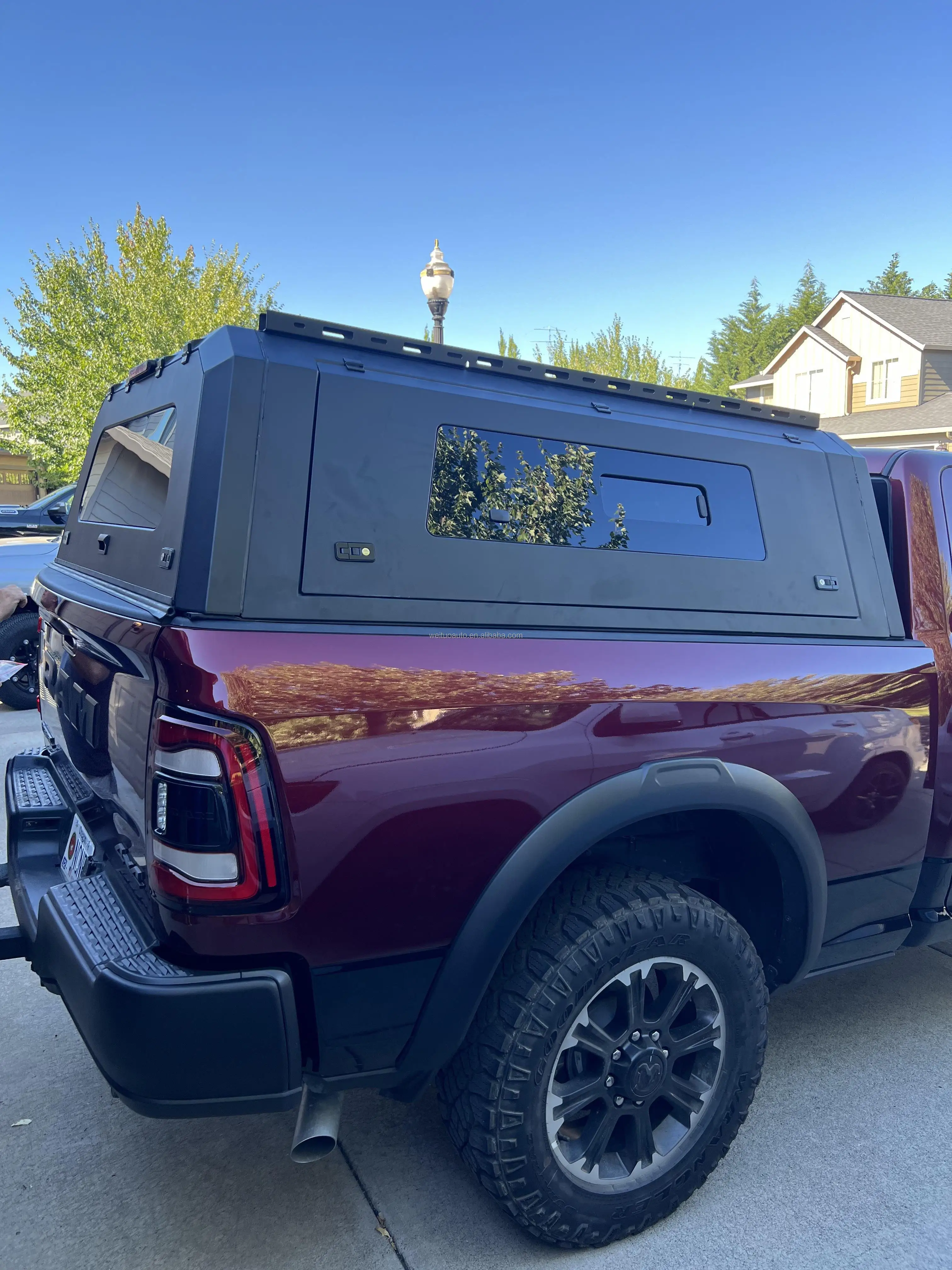 

CoolCar индивидуальные размеры жесткий верхний алюминиевый навес водонепроницаемый антикоррозийный пикап внешний модифицированный аксессуар для Ram 1500