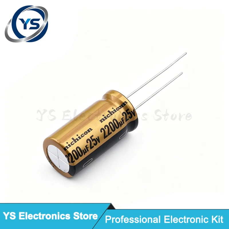 Nichicon FW Series Audio Capacitors 6.3V 10V 16V 25V 35V 50V 63V 100V 10UF 22UF 47UF 100UF 220UF 470UF 1000UF 2200UF Original
