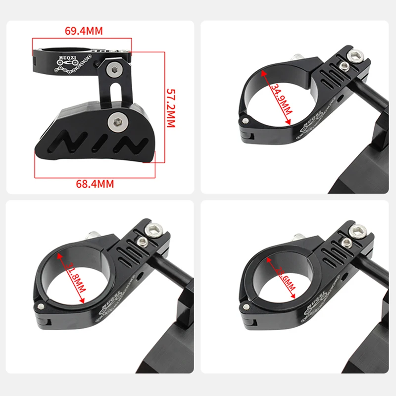 MUQZI Chain Guide MTB Single Chainring Chain Protector Stabilizer Bike Chain Drop Catcher Guard