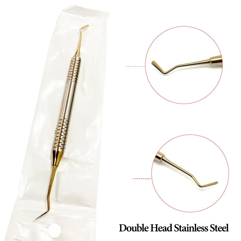 1pcs Double-Head Dental Composite Resin Filling Tool Dental Cement Powder Filling Instrument Dentist Restoration Instrument Tool