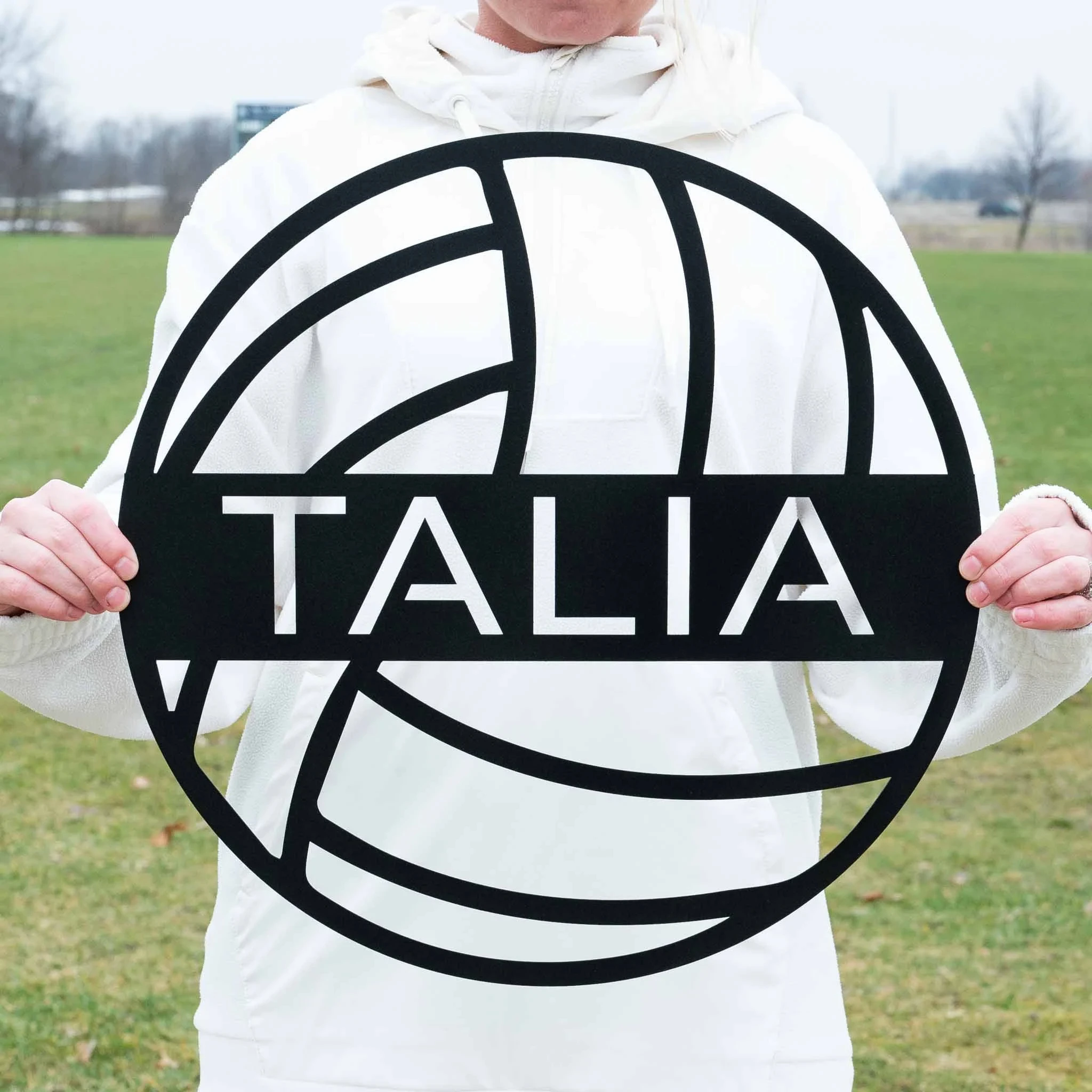 

Personalized Metal Volleyball Name Sign Bedroom Volleyball Decor Custom Metal Volleyball Volleyball Sports Name Sign Sports Room