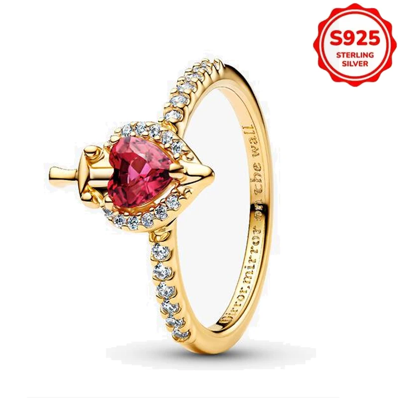 Women's S925 Silver Stackable Sun Moon Star Butterfly Ring Set
