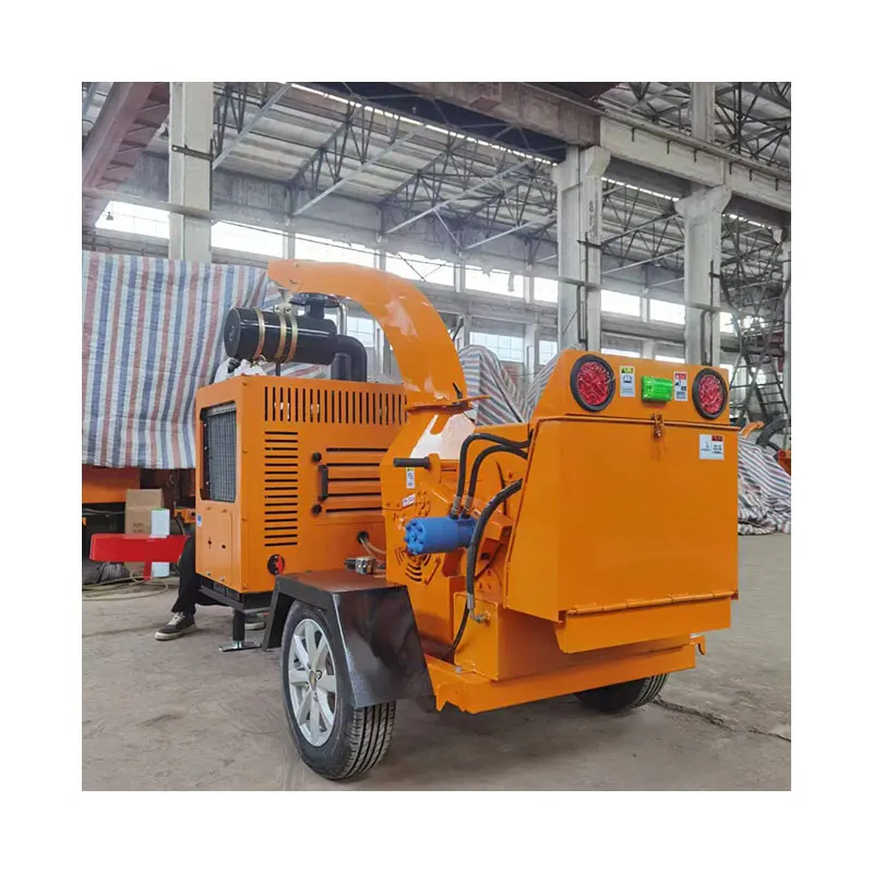 2025Forestry Macchinari Cippatrice per legno Macchina frantoio per legno Cina Prezzo di fabbrica Cippatrice per legno diesel