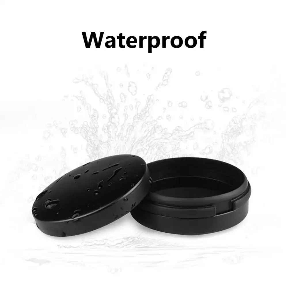 Earphone Storage Case Organizer Portable Aluminum Alloy Round Headset Box Headphone Hard Box