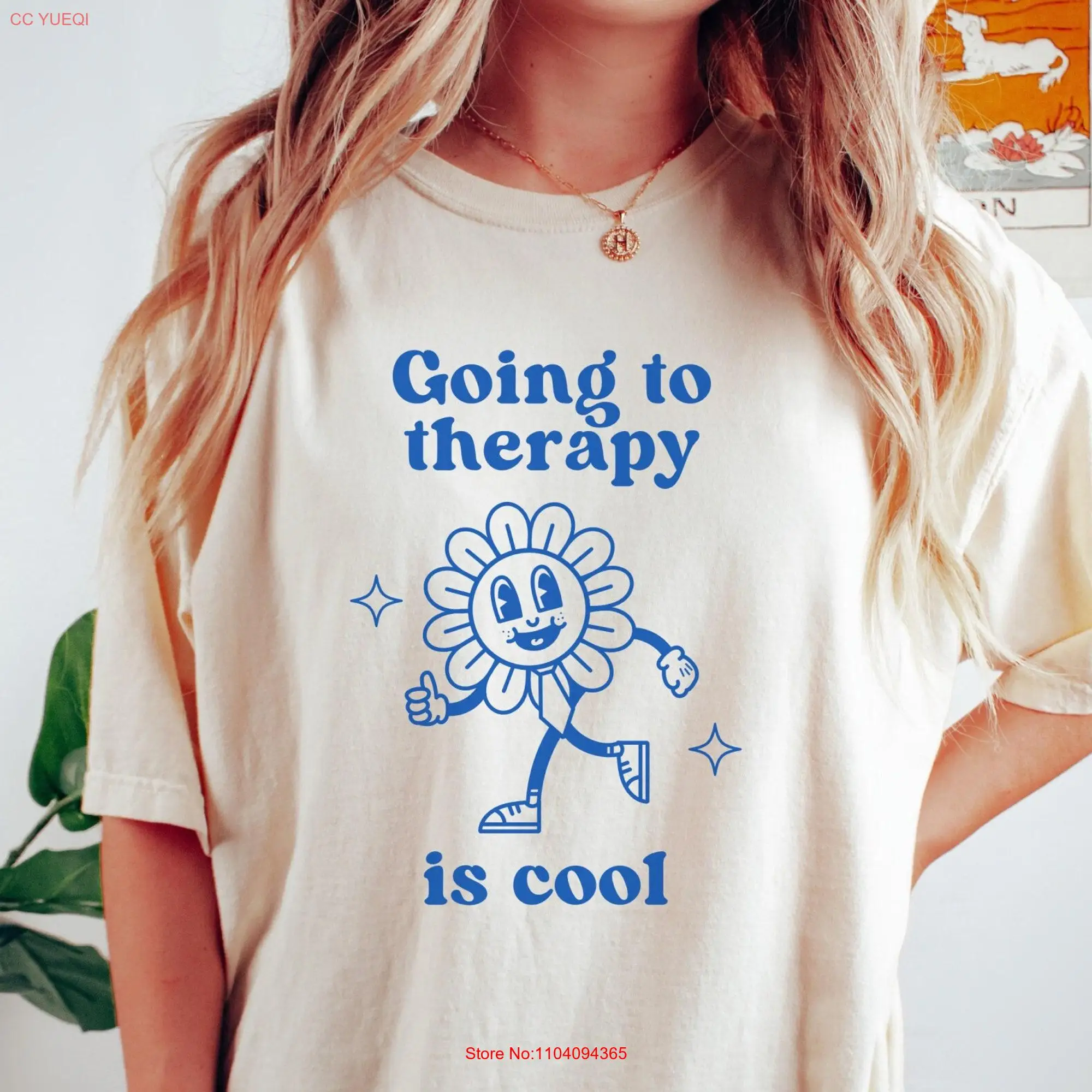 Going To Therapy Is Cool T Shirt Comfort Colors Mental Health Advocate School Psychologist Counselor