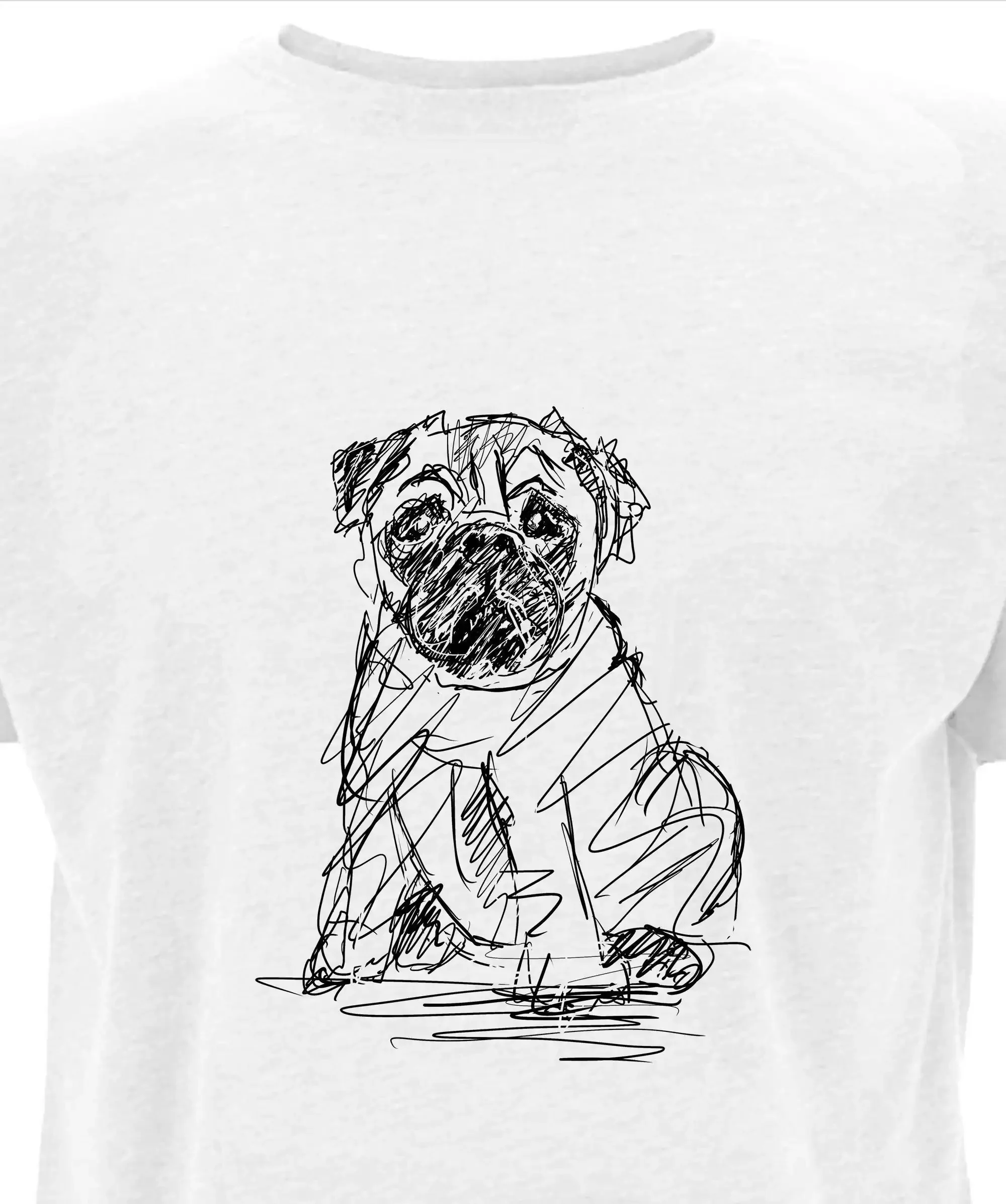 Pug Dogs Men s T Shirt Gifts for men Fairwear Approved Cotton Tee