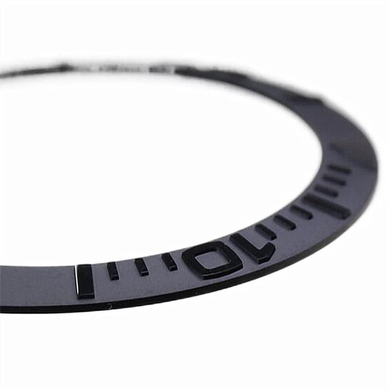 High Quality Od 38mm40mm40.5mm Yacht Design Frosted Ceramic Bezel Insert for Watch Assembly Repair Replacement Watchmaker MODS