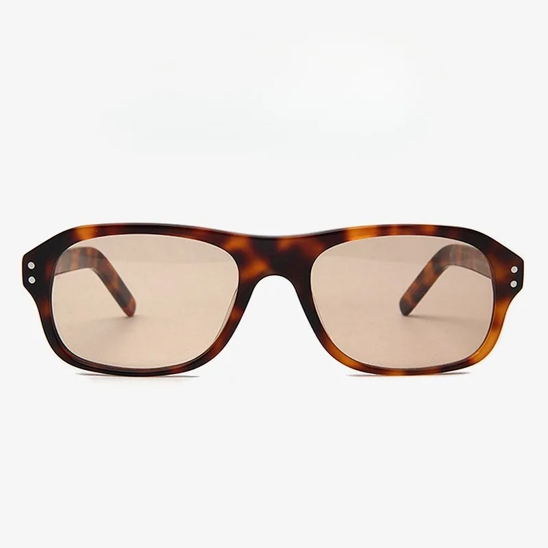 

Fashionable Small Square Frame Sunglasses, Trendy Retro Rice Nail Board Sunglasses