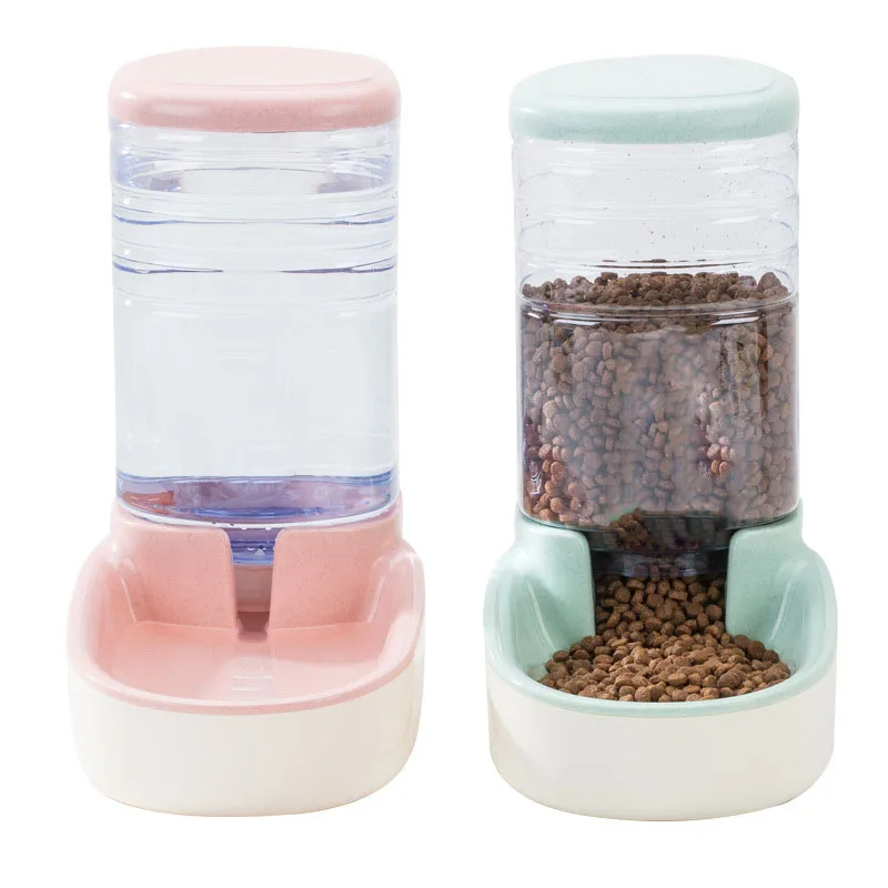Kat Water Dispenser Hondenbak Kattenbak Water Voerbak Kattenbak Combinatie Graan Opslag Vat DWC110013