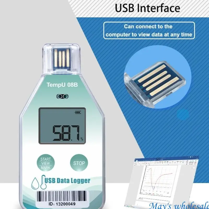 データ記録温度制御ボックス温度ロガー温度監視機器ABS医療物流448A