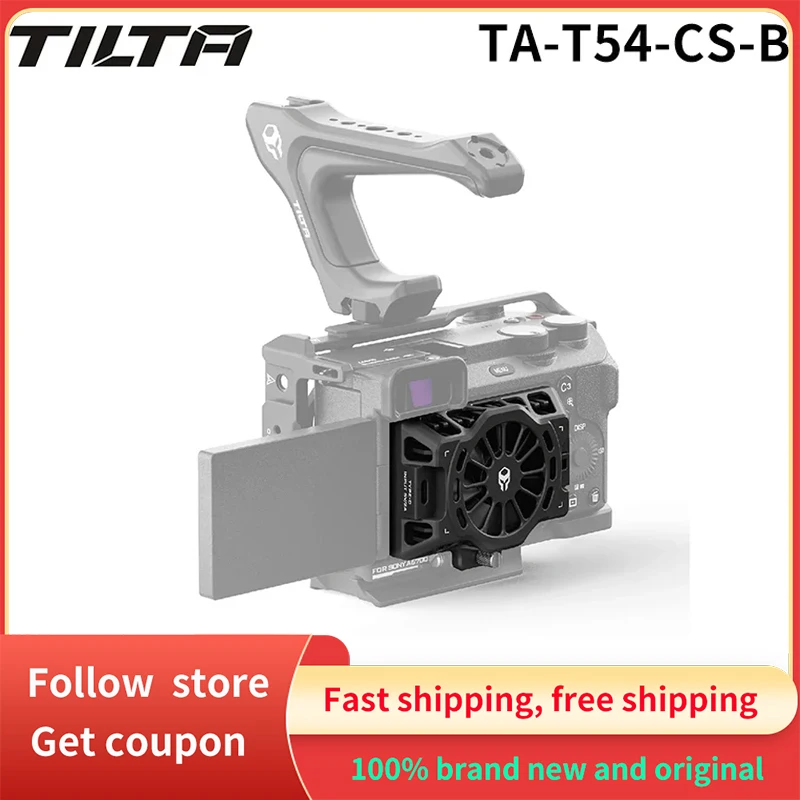 

TILTA TA-T54-CS-B Cooling System Heat Sink Compatible with For Sony A6700