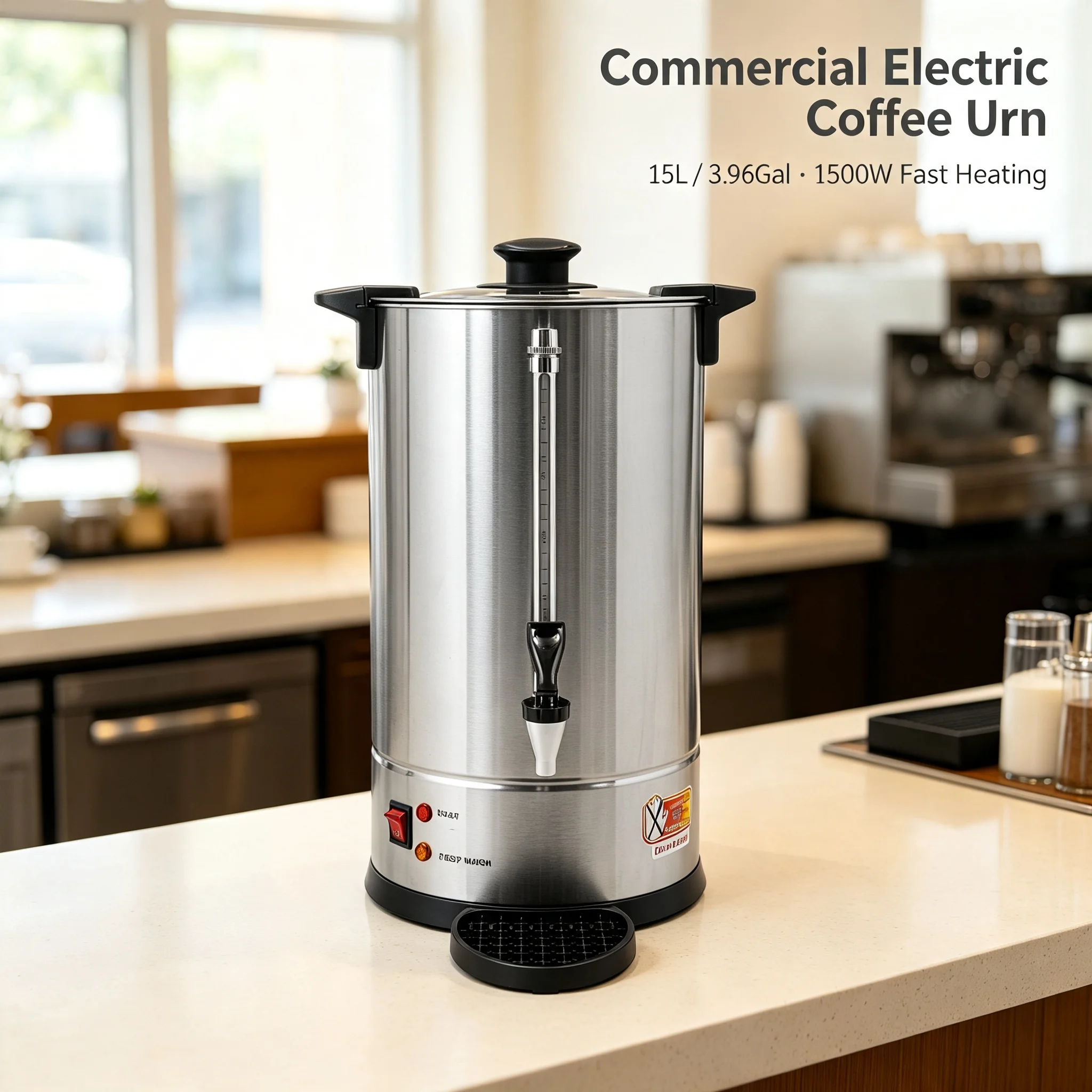 상업용 전기 커피포트 15L/3.96갤런 온수 디스펜서 - Hot Pot Electric 리뷰 및 가격