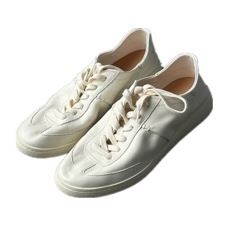 

Withered Top Quality Sneakers Shoes Women Minimalist Women's Training Shoes Handmade Genuine Leather Casual Shoes Women