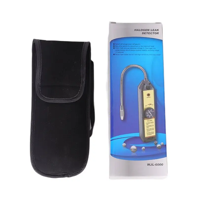 HVAC Refrigerant Leak Detector AC Sniffers Automotive Halogen Gas Tester Air Conditioning Detection R1234YF CFCs HCFCs HFCs