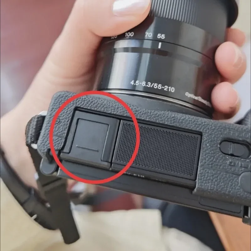 Tampa Protetora de Sapata Quente para Câmeras Sony A7 R III, A7M5, A6100, A7 C II, A7M3, A6300, A9, FX3 - Acessório Essencial