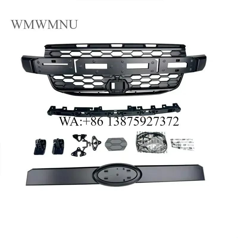 Wmwmnu for Ranger Special MP Grille ABS Material High Precision Molding High-bright Yellow Light DRL Turn Signal