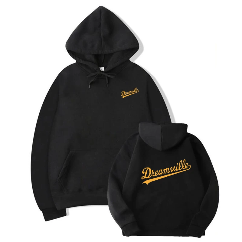 

J.Cole Топ в одном стиле Пуловер Толстовка Camisas Hombre Толстовка Dreamville Хип-хоп Топ Женщины Мужчины Br Jermaine Cole Толстовки Хлопок