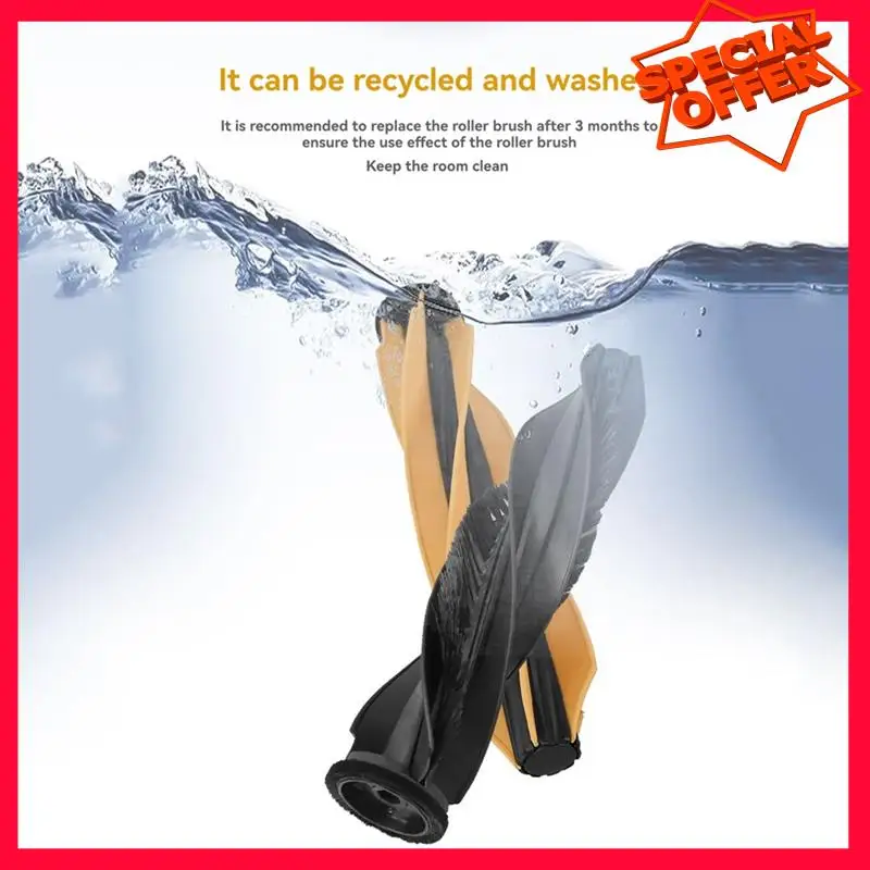 -ESTR pour Dreame S50 Pro/S50 Ultra /Mova P60 pièces d'aspirateur brosse latérale principale filtres sacs à poussière tampons de vadrouille pièces de rechange