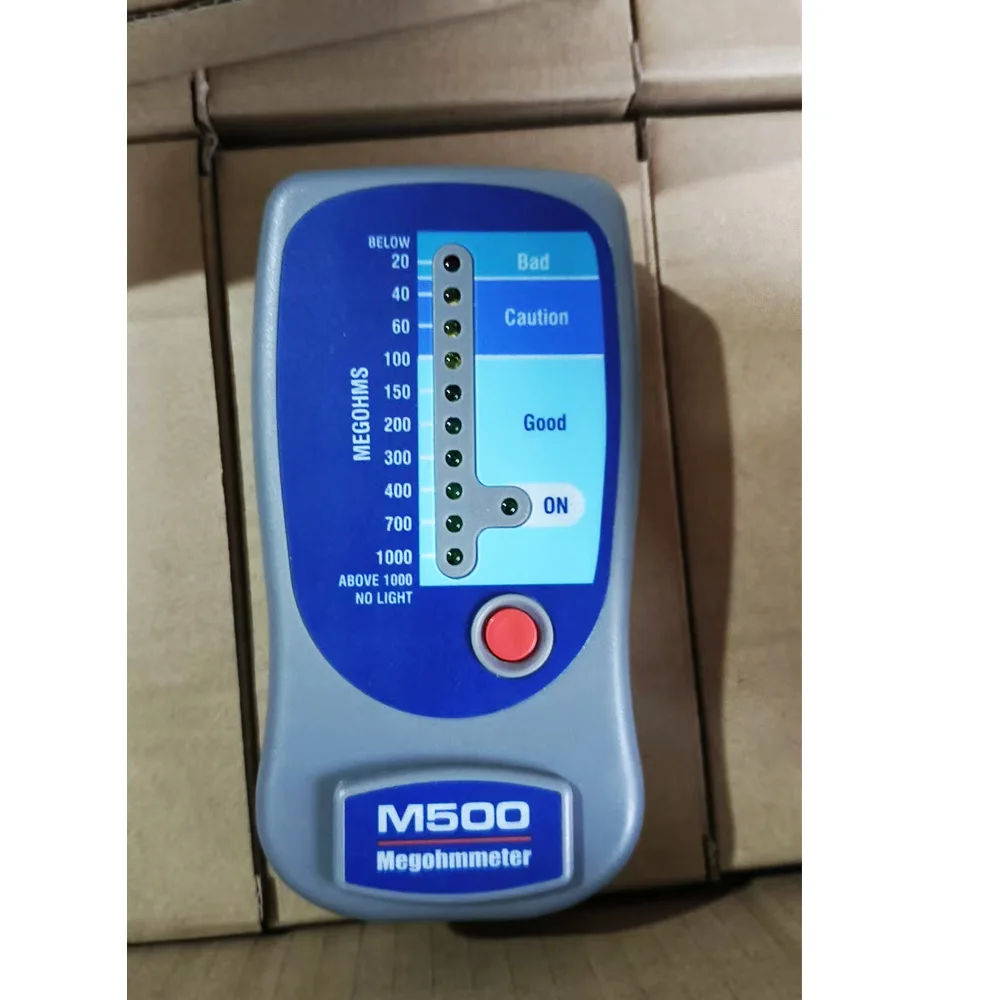 M 500 trillion electronic insulation tester/megohm meter, spot