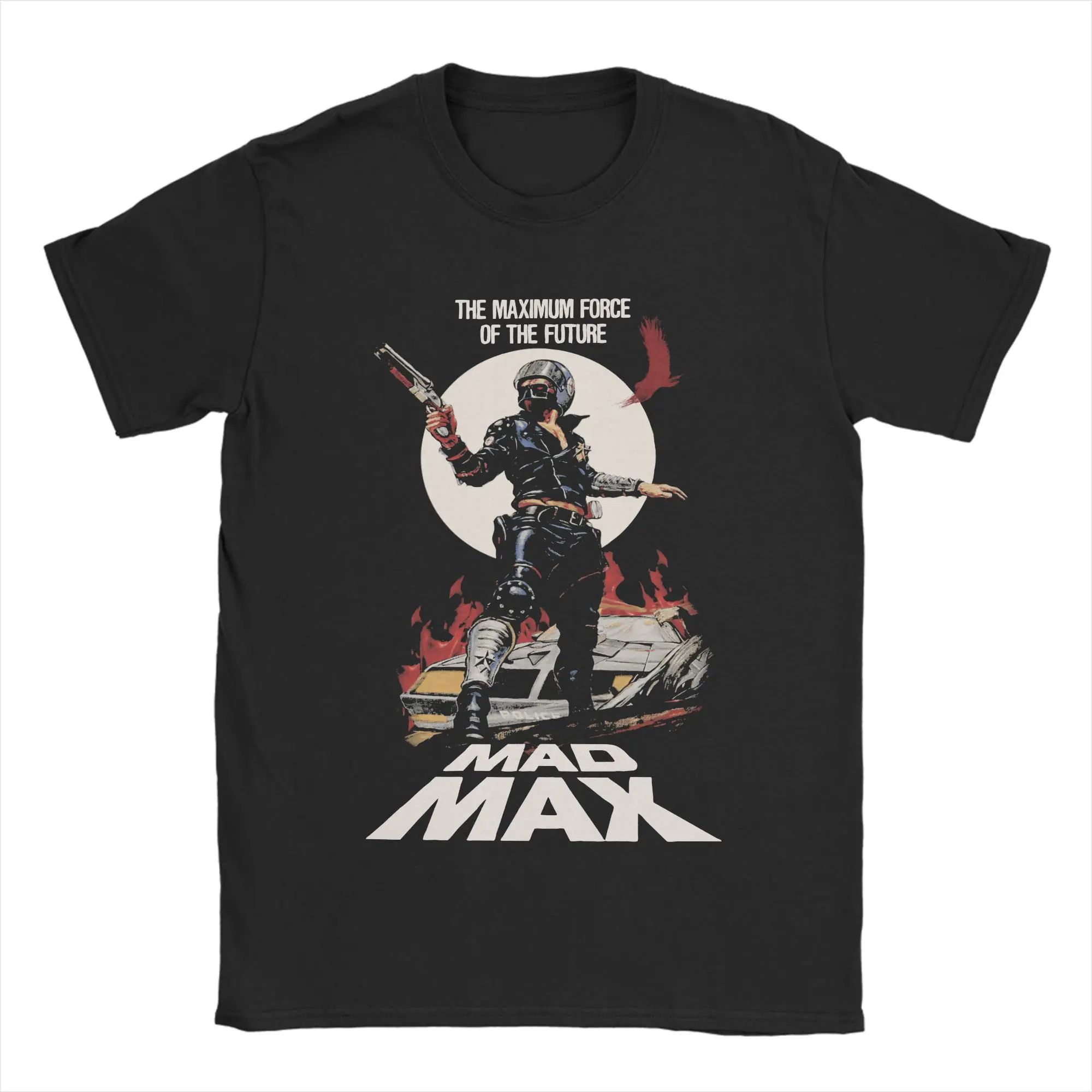 Mad Max Rockatansky George Miller T Shirts Men's  100% Cotton Leisure T-Shirts Round Collar  Tees Short Sleeve Tops Adult