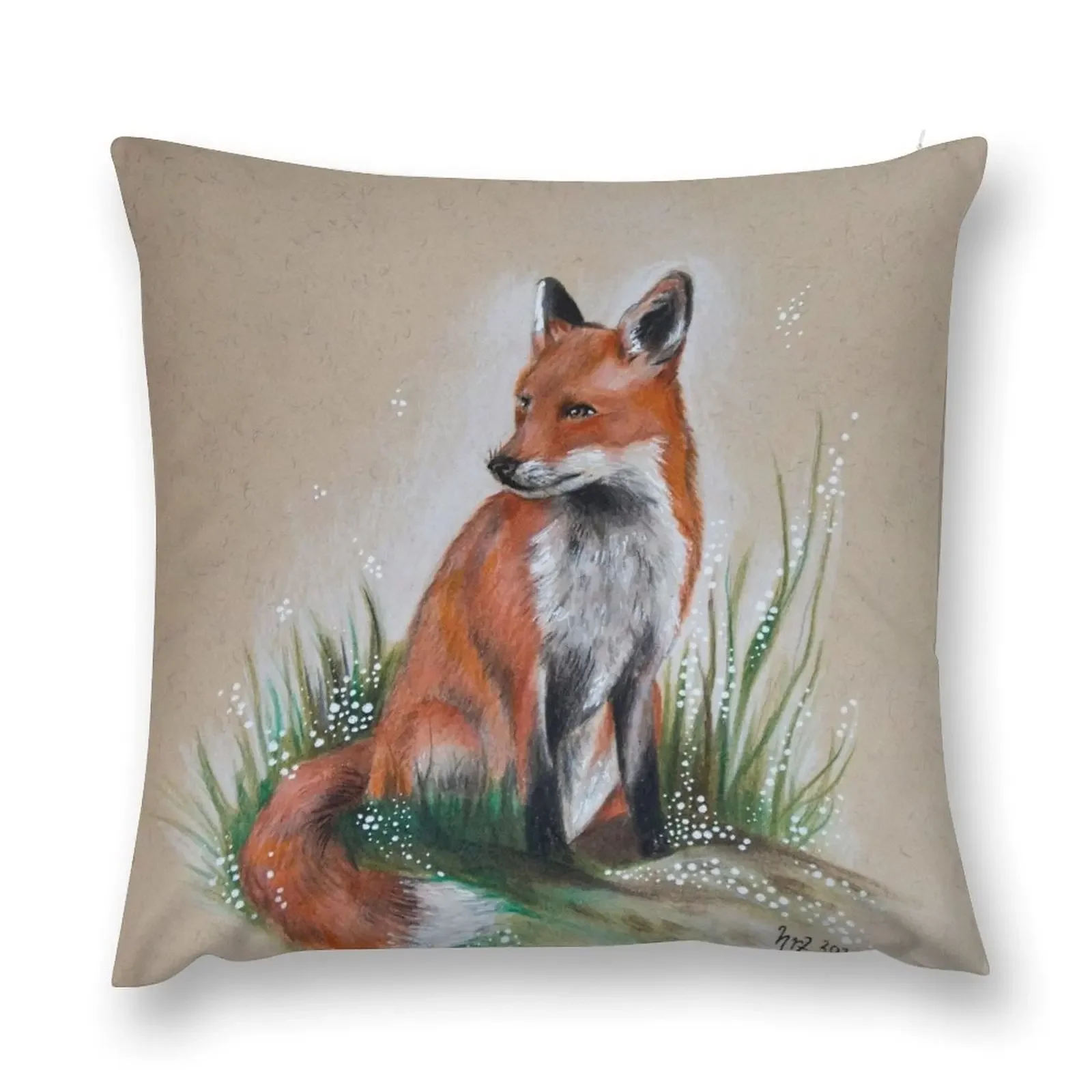 

Forest Fox Throw Pillow Luxury Cushion Cover Pillowcases Decorative Cushion Cover pillow