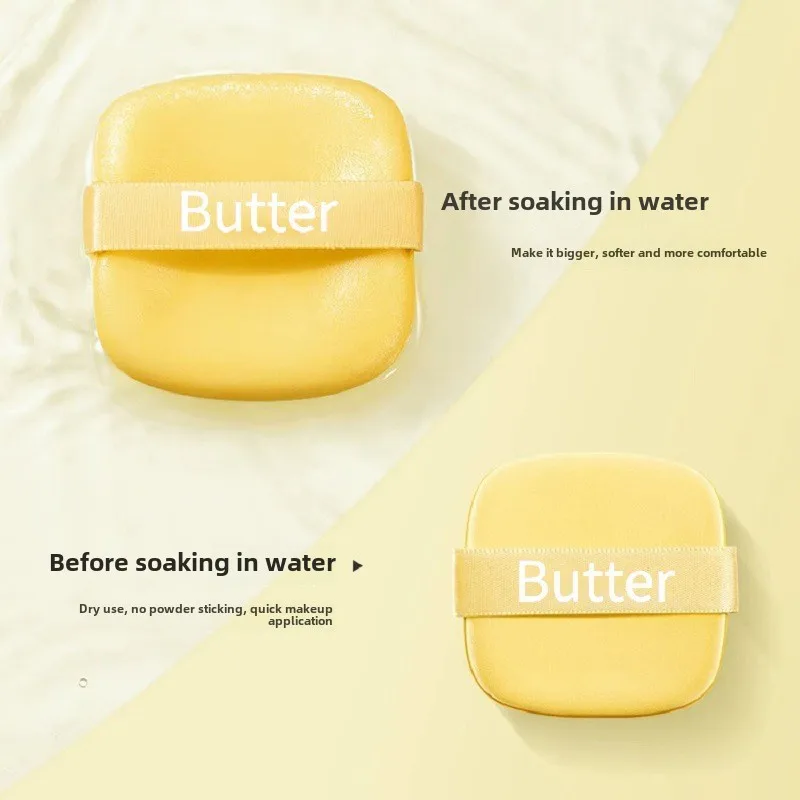 1-10 sztuk kwadratowa poduszka powietrzna Puff kosmetyczny korektor podkład gąbka poduszki na mokro i na sucho uroda uroda gąbka do makijażu