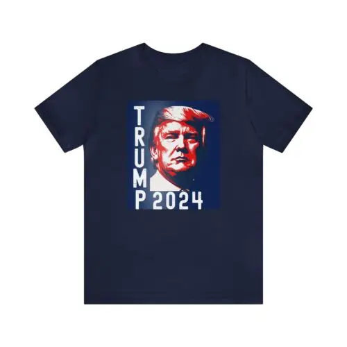 Donald Trump 2024 MAGA USA President Save Make Great Bella Premium Blend T-Shirt