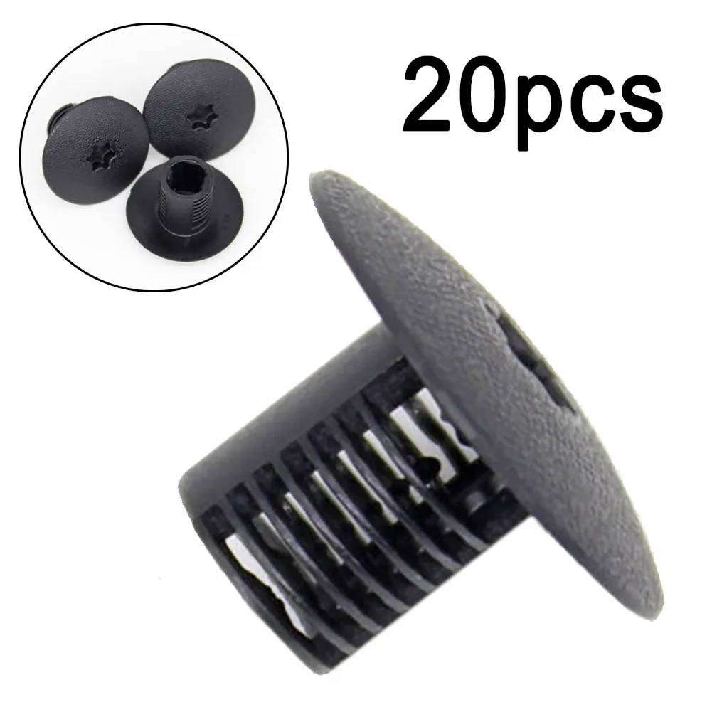 Nylon Cowl Top Stud Retainer Clip Set 20pcs Part Number 6503339 for Select For Dodge and For Chrysler Vehicles