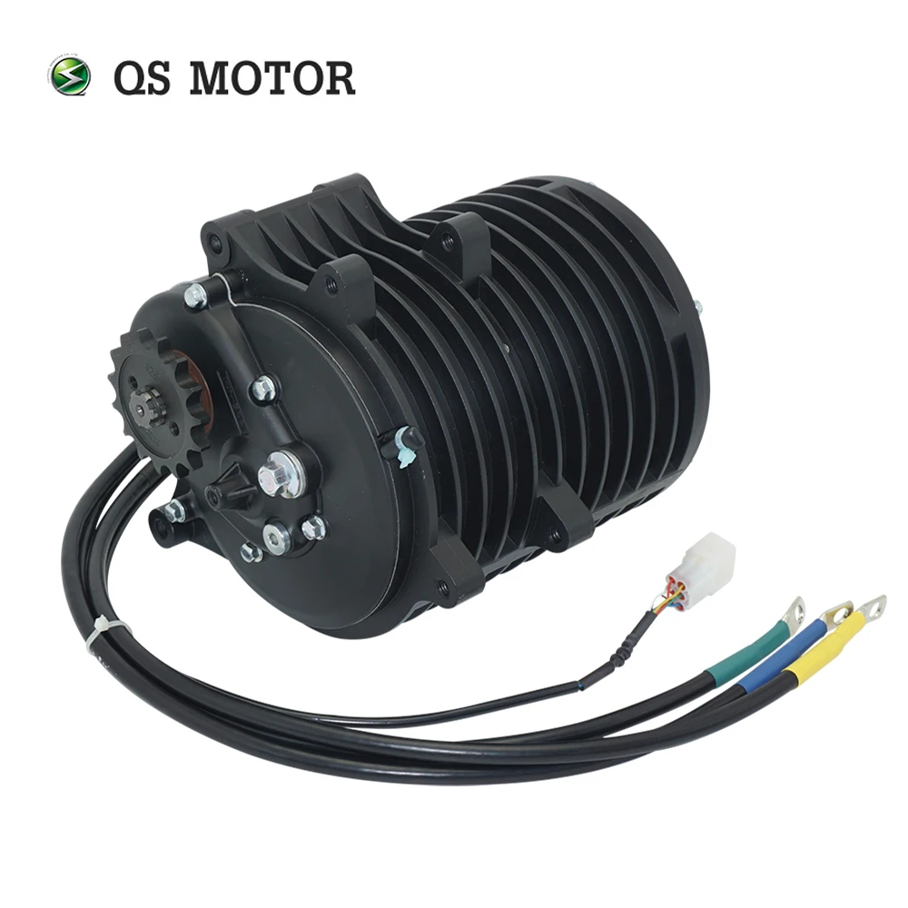 QS MOTOR QS138 3000W V3 70H 5500W Max Continuous 72V 100KPH Mid Drive Motor Conversion Kit with EM150-2SP EM200-2SP Controller