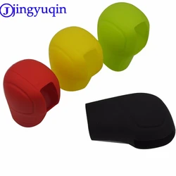 Jingyuqin – collier de changement de vitesse en Silicone, 5 couleurs, décoration intérieure universelle populaire, étui de protection pour poignée de levier de vitesse, pour voiture