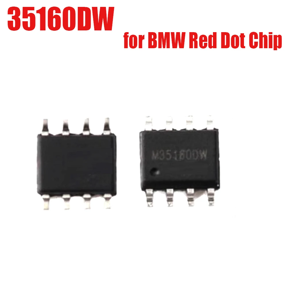 1/5 PCS 35160DW for VVDI for BMW 35160 Automotive Instrument 35160DW Replacement Chip Red Dot Fault Red Dot Disease Repair Chip