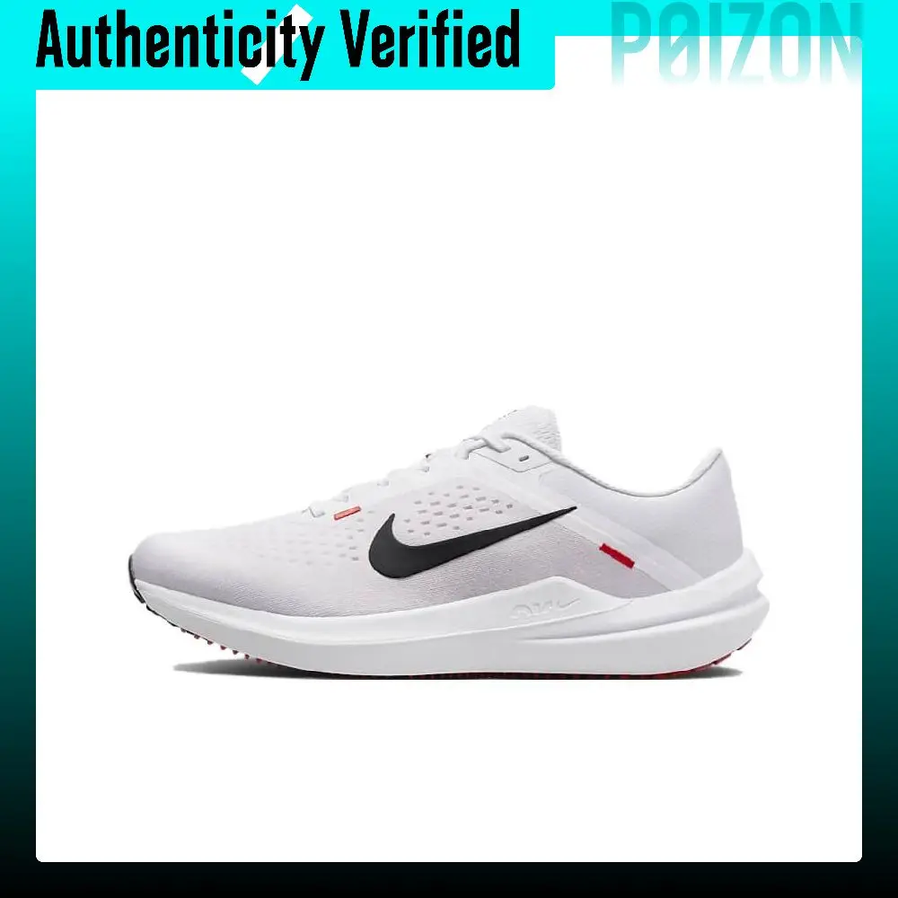 Nike Air Winflo 10 Running Shoes Men's Low-top White/Black DV4022-100