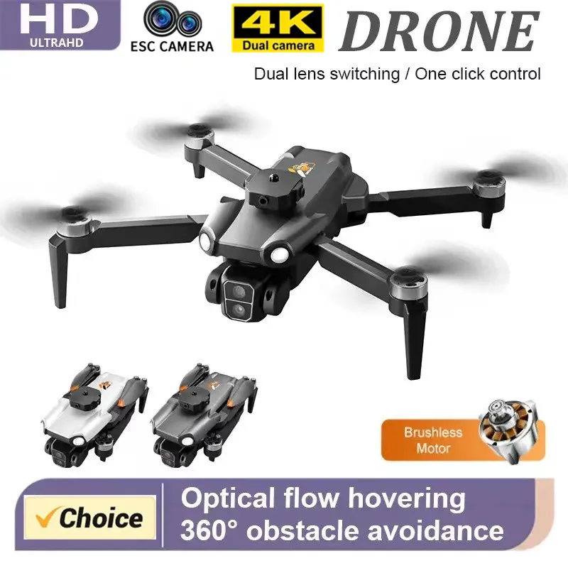 

Professional Mini Brushless drone 4K ESC HD aerial Camera WiFi FPV folding Obstacle avoidance quadcopter RC helicopter Toy gift