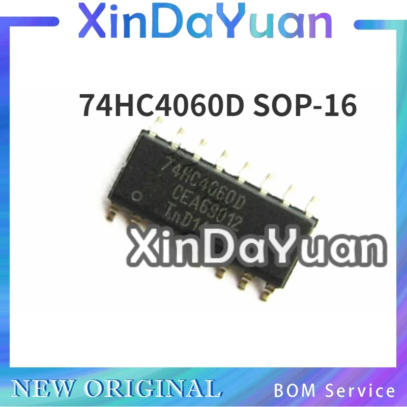 10 pcs 74HC4060D SOP-16 SOIC-16