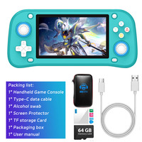 WDYQJE Retro Handheld Game Console XF43 4.3 inch Linux System Gaming Players Portable Pocket Hand Game Video Devices Play Gift