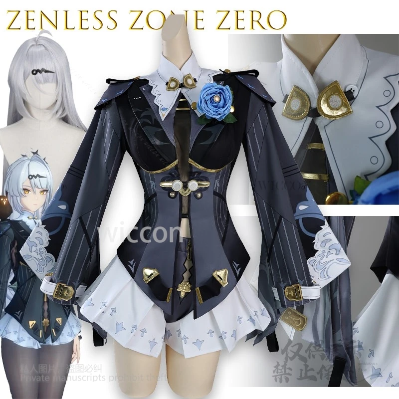 

Zenless Zone Zero Yixuan Cosplay Costume Xuanmo Taoist Robe Set Anime Character Outfit Halloween Kawaii Christmas Party Sexy