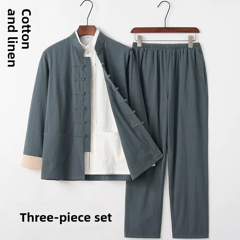 conjunto-de-tres-piezas-de-traje-tang-chino-juvenil-estilo-vintage-ropa-exterior-de-meditacion-zen-para-hombre-algodon-y-l