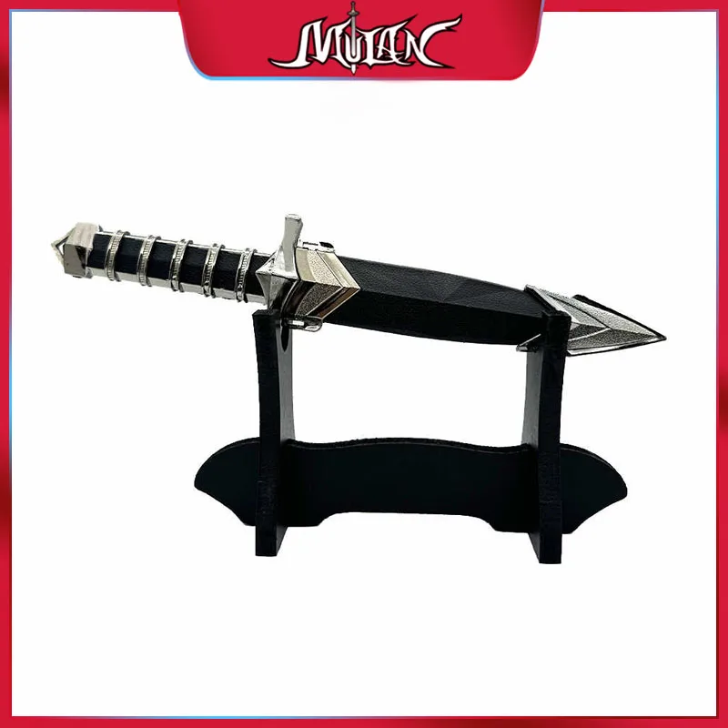 Mini espada de tiburón de 27 CM, cuchillo en miniatura hecho a mano, cuchillo decorativo coleccionable y adorno de espada, regalo creativo para amigo, juguete para niño