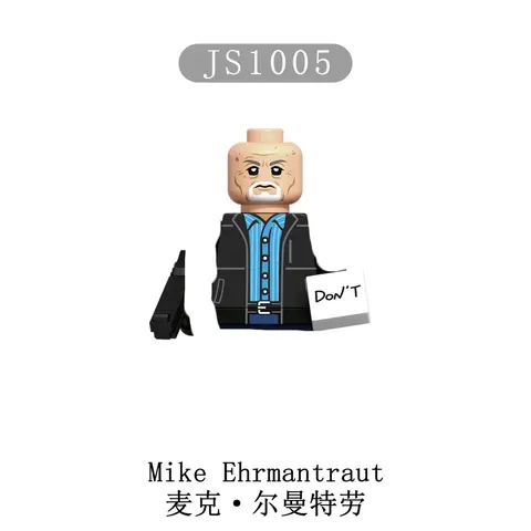 ब्रेकिंग बैड सीज़न हाइज़ेनबर्ग वाल्टर व्हाइट गस फ्रिंज सॉल गुडमैन बिल्डिंग ब्लॉक्स मिनी एक्शन फ़िगर्स ब्रिक्स मॉडल खिलौने 6 best sales ईंटें लेगो - №2