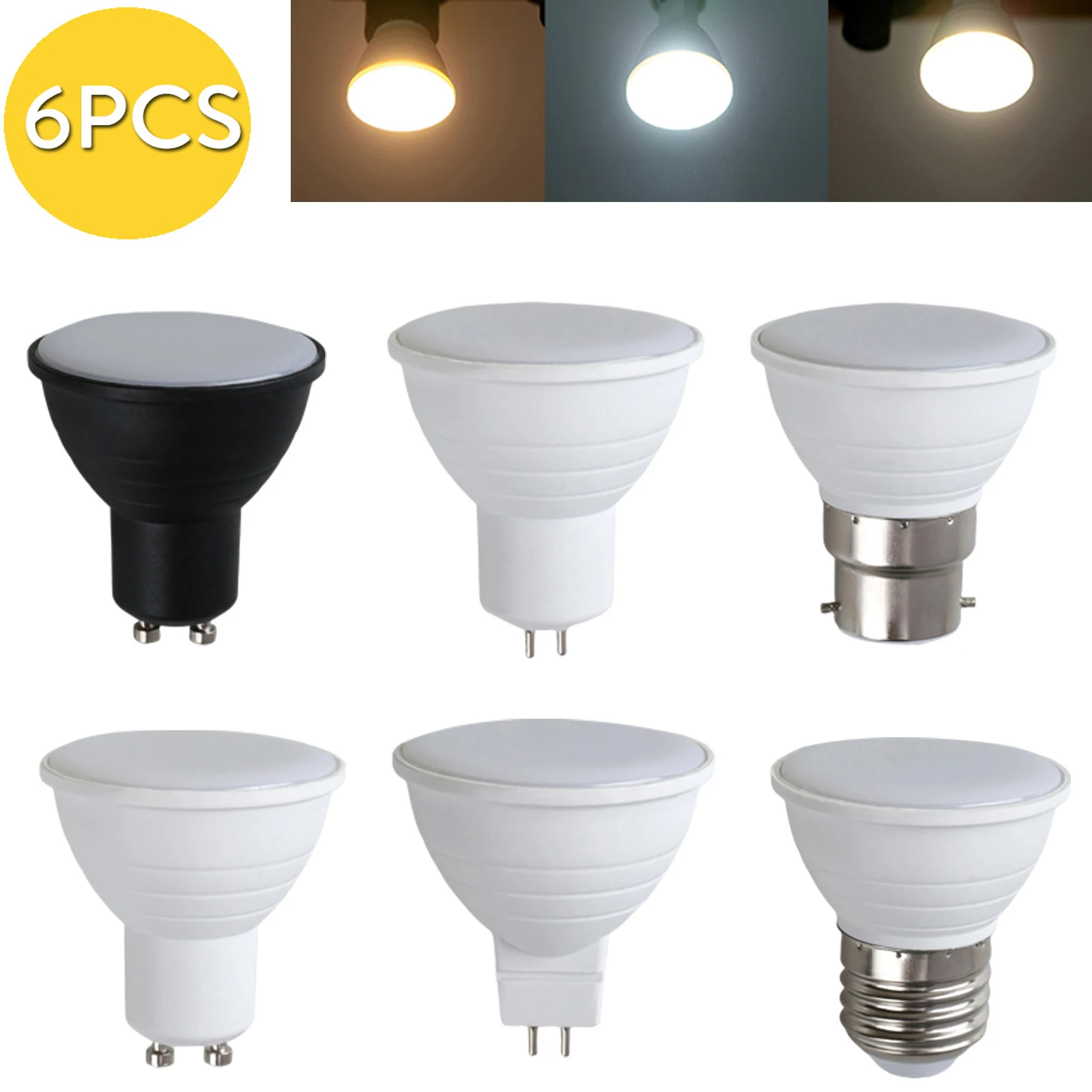 10X 10w 15w Gu10 Led Spotlight Bulb Lighting Ac110v/220v Kitchen Light Spotlight Saving High/power No/flicker Room Night Bedroom