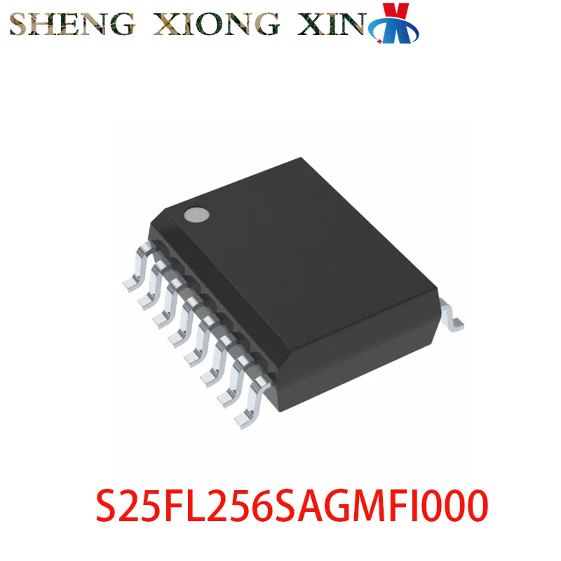 5pcs/lot 100% NEW S25FL256SAGMFI000 16-SOIC Memory Chip FL256SAGMFI000 FL256SAIF00 Integrated Circuit