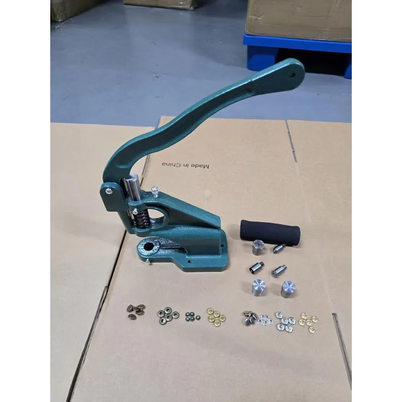Metal Snap Fastener Installation Tool Set, Hand Press Machine Dies 633/831 Snap Fastener Grommet Machine