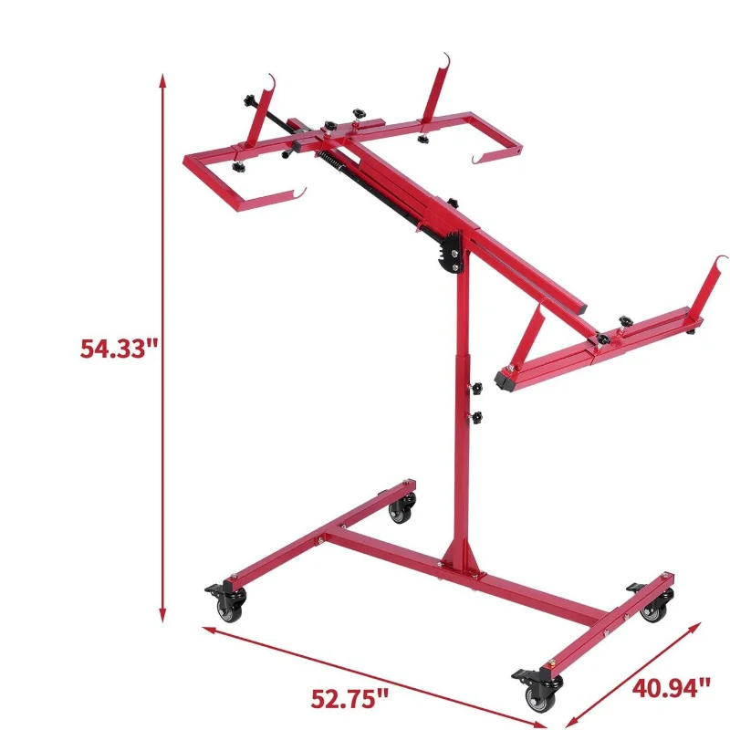 Car Sheet Spray Repair Cart Hood Body Door Panel Fender Removable Adjustable Angle Spray Paint Bracket