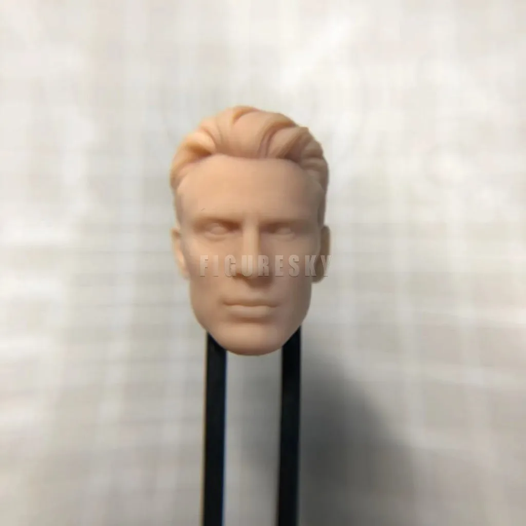 

HL015 Customized 1/18 1/12 1/10 Steve R Chris E CptA Unpainted Head Sculpt for 3.75" 6" 7" Figure SHF ML Mafex Mez NECA Mcf