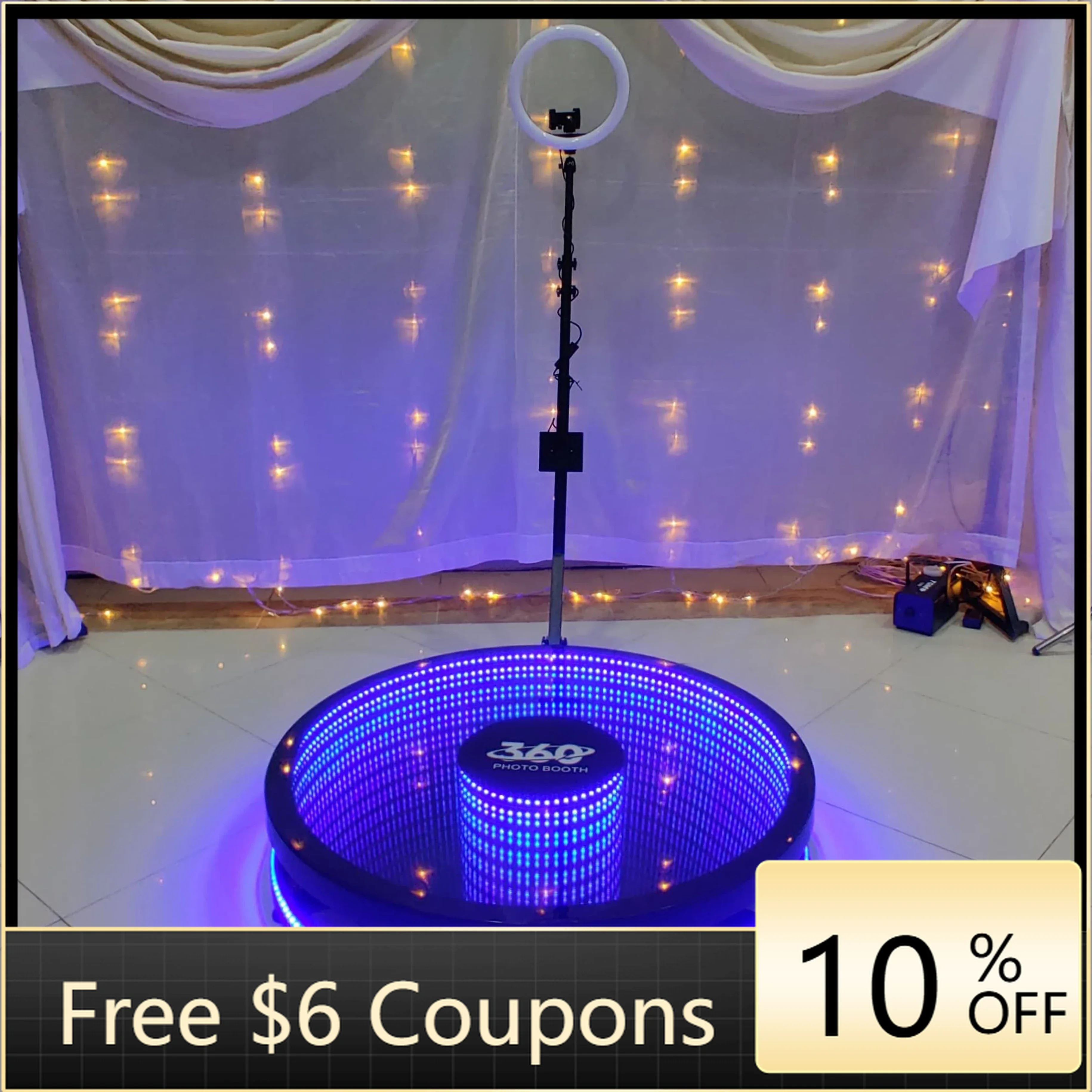 

customized products Selfie 360 Photo Booth in Mirror Booth Photo Tempered Glass 360 Photo Booth Pla