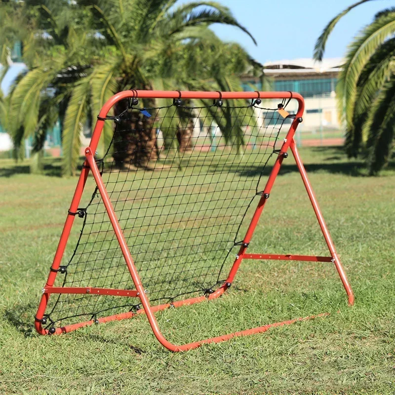 Neue Übung Fußball Rebound Net Tür Stahlrohr Fußball Tor Bounce Praxis Mesh Golf Baseball Hockey Schießen Assist Training