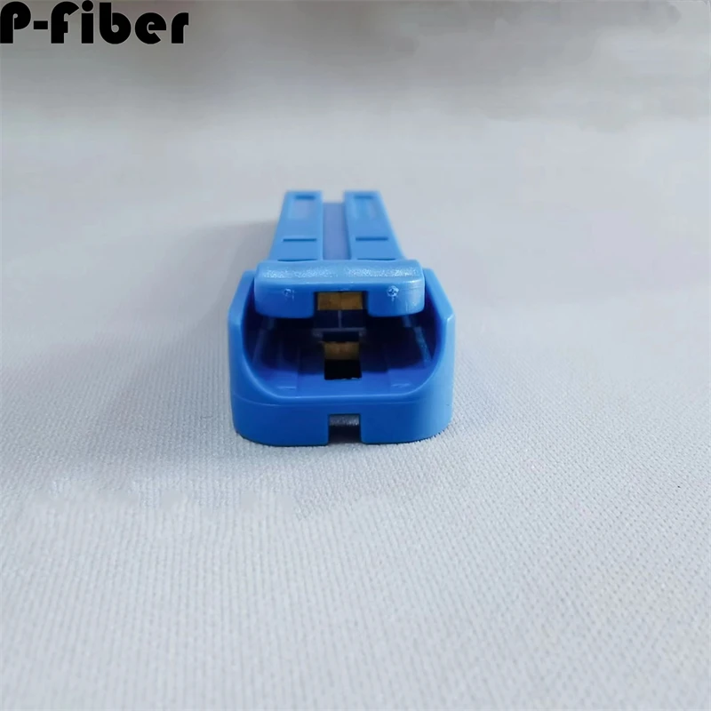 Optical fiber fixed length guide rail 10pcs 2-in-1 ftth tool for drop cable fiber optic coating stripper